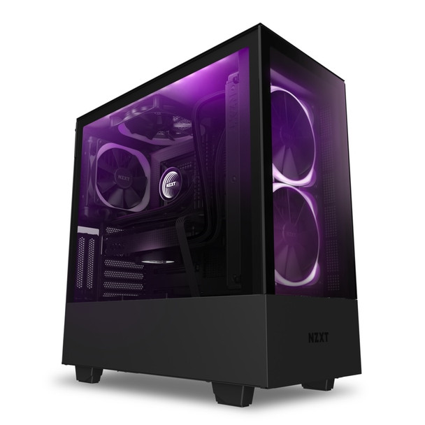 NZXT CS CA-H510E-B1 H510 Elite Mid-Tower TG USB 3.5 2.5 ATX Matte Black RTL