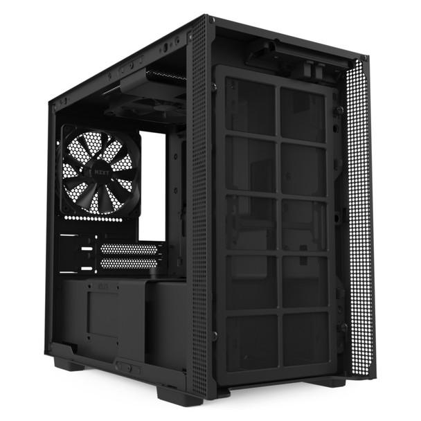 NZXT CS CA-H210B-B1 H210 SGCC Steel and TG USB 3.5 2.5 Mini-ITX Matte Black