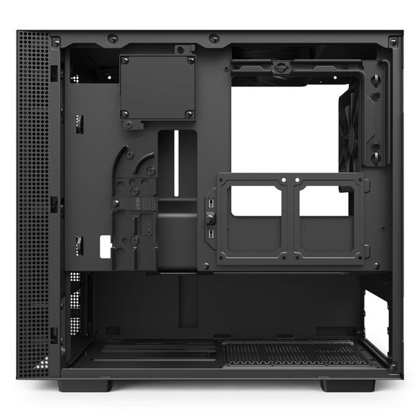 NZXT CS CA-H210i-B1 H210i SGCC Steel and TG USB 3.5 2.5 Mini-ITX Matte Black