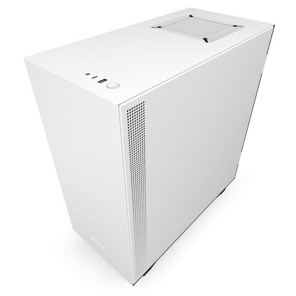 NZXT CS CA-H510B-W1 H510 Mid-Tower TG USB 3.5 2.5 mITX mATX ATX Matte White