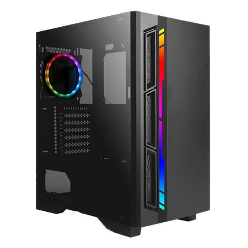 Antec CS NX400 Tempered glass Mid Tower SPCC+Plastic 7xSlots ATX mATX ITX RTL