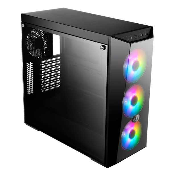 Coolermaster MCW-L5S3-KGNN-05 MASTER BOX LITE 5 ARGB ATX MT NO PS USB 3.0 BK