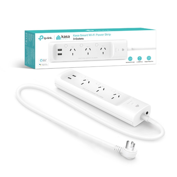 TP-Link UPS KP303 Smart Wi-Fi Power Strip Retail