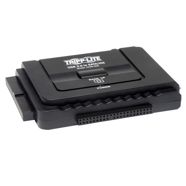 Tripp Lite USB 3.0 SuperSpeed to Serial ATA (SATA) and IDE Adapter for 2.5 in. or 3.5 in. Hard Drives 32209