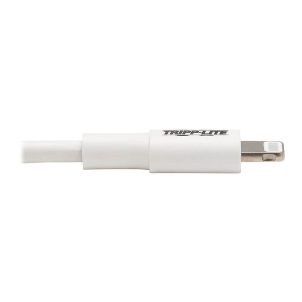 Tripp Lite USB-C Sync / Charge Cable with Lightning Connector - M/M, USB 2.0, White, 3 ft. (0.9 m) 35667