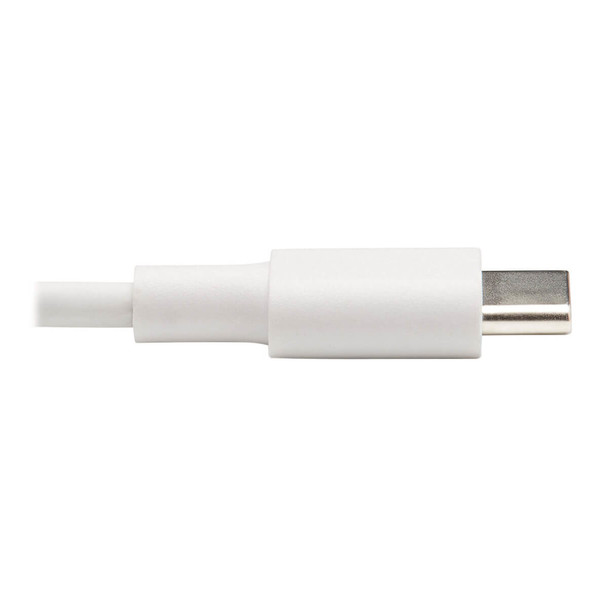 Tripp Lite USB-C Sync / Charge Cable with Lightning Connector - M/M, USB 2.0, White, 3 ft. (0.9 m) 35667