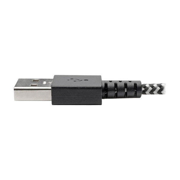 Tripp Lite M100-006-HD lightning cable 1.8 m Black, Metallic 35672