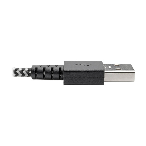 Tripp Lite M100-006-HD lightning cable 1.8 m Black, Metallic 35672