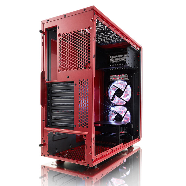 Fractal Design Focus G Midi Tower Black, Red 35947