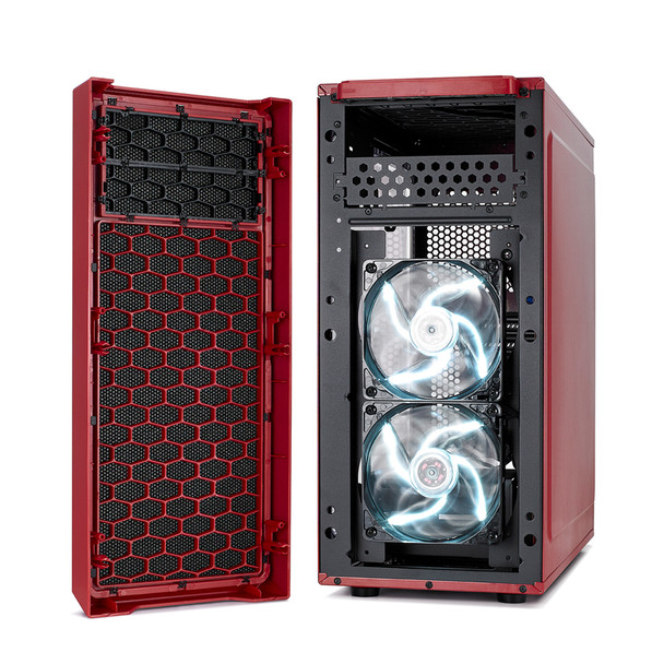 Fractal Design Focus G Midi Tower Black, Red 35947