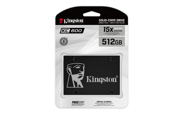 Kingston Technology 512G Ssd Kc600 Sata3 2.5 Skc600/512G 740617300253