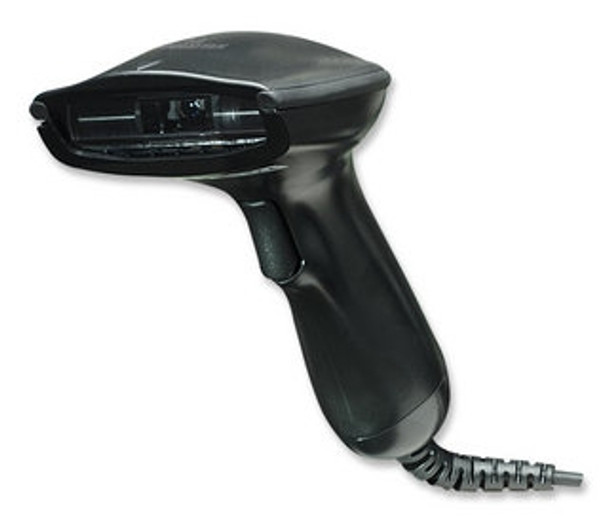 Manhattan Long Range CCD Handheld Barcode Scanner, USB, 500mm Scan Depth, Cable 1.5m, Max Ambient Light 30,000 lux (sunlight), Black, Box 37238