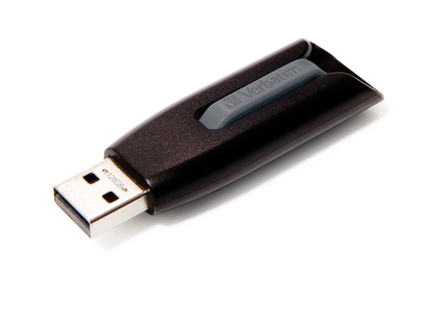 Verbatim V3 - USB 3.0 Drive 128 GB - Black 37272