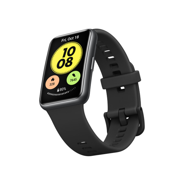 Huawei Watch 55027339 Watch Fit Graphite Black 1.64 Vivid AMOLED Display