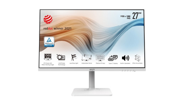 MSI MN Modern MD271PW 27 IPS 1920x1080 FHD 5ms 75Hz 16:9 HDMI Type C Retail