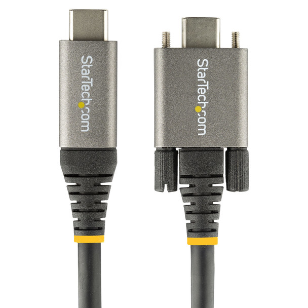 StarTech.com USB31CCSLKV50CM USB cable 0.5 m USB 3.2 Gen 2 (3.1 Gen 2) USB C Grey, Black USB31CCSLKV50CM 065030892957