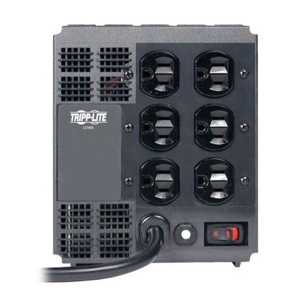 Tripp Lite 1800W 120V Power Conditioner with Automatic Voltage Regulation (AVR) and AC Surge Protection LC1800 037332040039