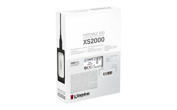 Kingston Digital XS2000 1TB PORTABLE SSD SXS2000/1000G 740617321340