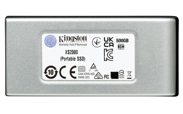 Kingston Digital XS2000 2TB PORTABLE SSD SXS2000/2000G 740617321333