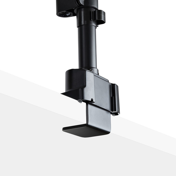 StarTech.com Desk Mount Dual Monitor Arm - Full Motion Monitor Mount for 2x VESA Displays up to 32" (17lb/8kg) - Vertical Stackable Arms - Height Adjustable/Articulating - Clamp/Grommet ARMDUALPIVOT 065030892537
