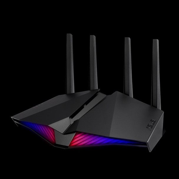 ASUS RT-AX82U wireless router Gigabit Ethernet Dual-band (2.4 GHz / 5 GHz) Black RT-AX82U 192876648612