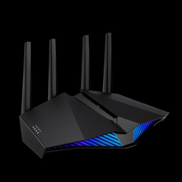 ASUS RT-AX82U wireless router Gigabit Ethernet Dual-band (2.4 GHz / 5 GHz) Black RT-AX82U 192876648612