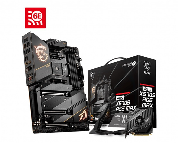 MSI Motherboard MEG X570S ACE MAX AM4 X570 128GB DDR4 PCIE ATX Retail