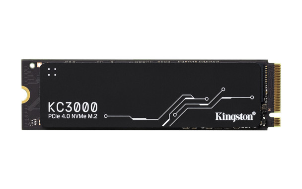 Kingston Digital KC3000 512GB PCIe 4.0 NVMe M.2 SKC3000S/512G 740617324402