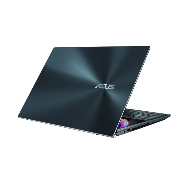 ASUS ZenBook Pro Duo 15 OLED UX582LR-XS74T notebook 39.6 cm (15.6") Touchscreen 4K Ultra HD 10th gen Intel® Core™ i7 16 GB DDR4-SDRAM 1000 GB SSD NVIDIA GeForce RTX 3070 Wi-Fi 6 (802.11ax) Windows 10 Pro Blue UX582LR-XS74T 195553107501