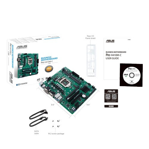 Asus Pro H410M-C/Csm Motherboard Intel H410 Lga 1200 Micro Atx Pro H410M-C/Csm 192876721841