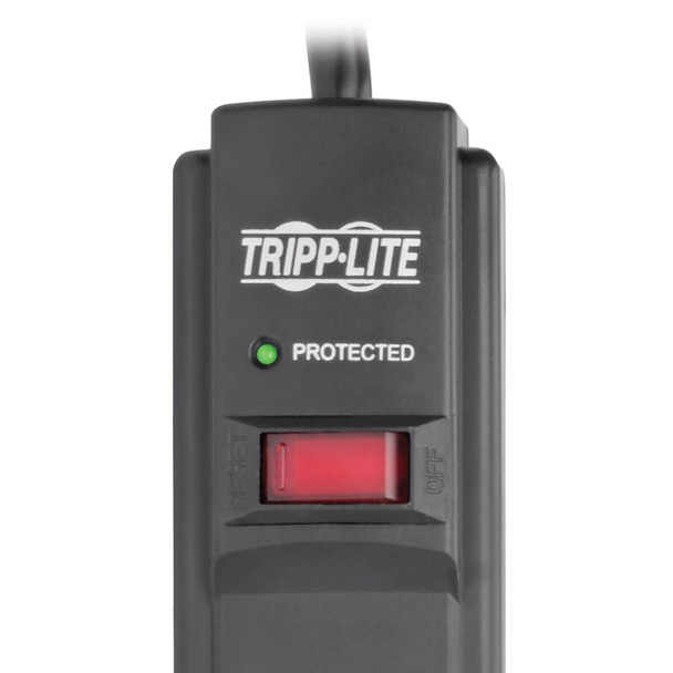 Tripp Lite TLP606USBB surge protector Black 6 AC outlet(s) 120 V 1.9 m TLP606USBB 037332189851