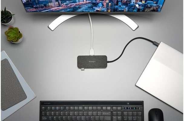 Kensington SD1650P USB-C® Single 4K Portable Docking Station with 100W Power Pass-Through K34020WW 085896340201