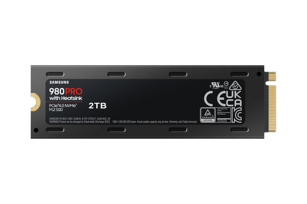 Samsung SSD MZ-V8P2T0CW 980 PRO 2TB PCIe NVMe M.2 with Heatsink Retail