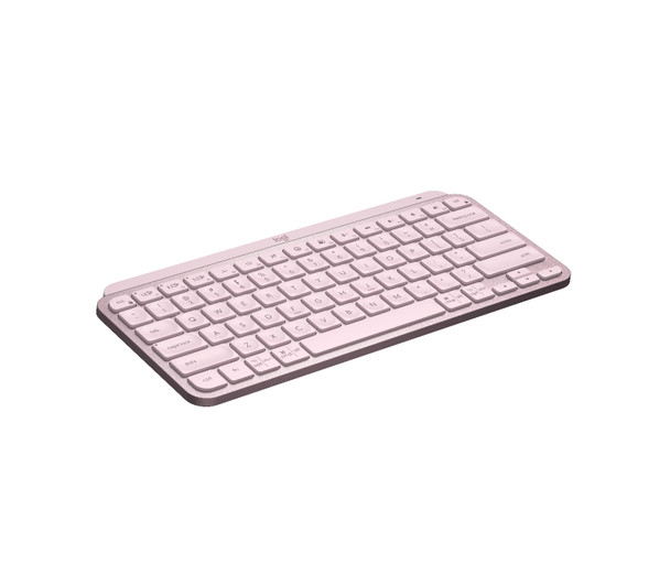 Logitech MX Keys Mini keyboard RF Wireless + Bluetooth QWERTY US English Rose