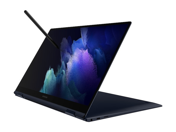Samsung Galaxy Book Pro 360 Np950Qdb Hybrid (2-In-1) 39.6 Cm (15.6") Touchscreen Full Hd Intel Core I7 8 Gb Lpddr4X-Sdram 512 Gb Ssd Wi-Fi 6 (802.11Ax) Windows 11 Home Navy Np950Qdb-Kb6Ca 887276603377