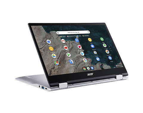 Acer Chromebook Enterprise Spin 513 R841T-S98A 468 33.8 cm (13.3") Touchscreen Full HD Qualcomm Kryo 8 GB LPDDR4x-SDRAM 64 GB Flash Wi-Fi 5 (802.11ac) Chrome OS Silver NX.AA5AA.003 195133107006