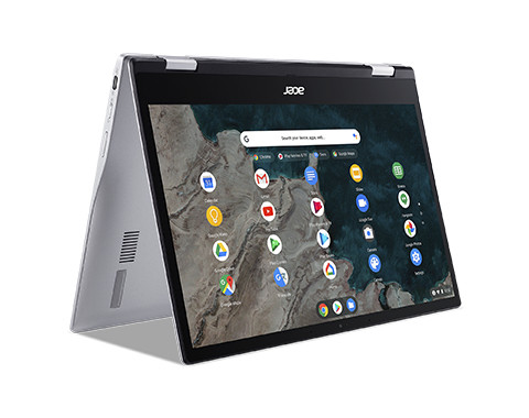 Acer Chromebook Enterprise Spin 513 R841T-S98A 468 33.8 cm (13.3") Touchscreen Full HD Qualcomm Kryo 8 GB LPDDR4x-SDRAM 64 GB Flash Wi-Fi 5 (802.11ac) Chrome OS Silver NX.AA5AA.003 195133107006