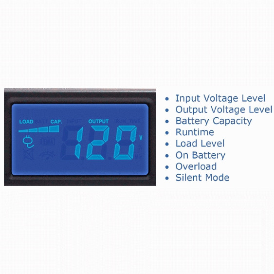 Cyberpower Systems 1000Va/600W Ups 1U 6 Nema 5-15R 10 Ft Or1000Lcdrm1U 649532715053