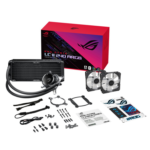 Asus Rog Strix Lc Ii 240 Argb Computer Liquid Cooling Rog Strix Lc Ii 240 Argb 195553145923