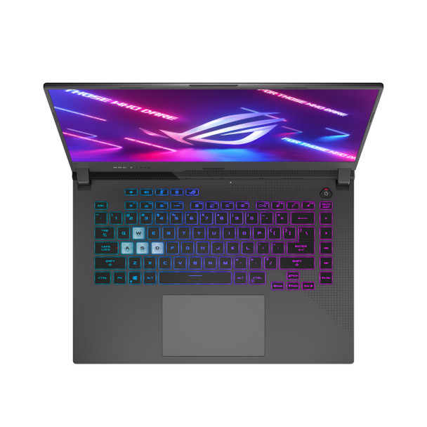 ASUS ROG G513QE-DB91-CA notebook 39.6 cm (15.6") Full HD AMD Ryzen 9 16 GB DDR4-SDRAM 1000 GB SSD NVIDIA GeForce RTX 3050 Ti Wi-Fi 6 (802.11ax) Windows 10 Home Grey G513QE-DB91-CA 195553212595