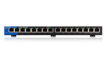Linksys LGS116 network switch Gigabit Ethernet (10/100/1000) Black 745883598793