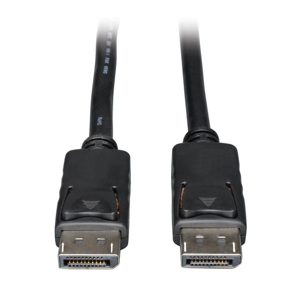 Tripp Lite P580-001 DisplayPort Cable with Latches, 4K @ 60 Hz, (M/M) 1 ft. (0.31 m) P580-001 037332186188