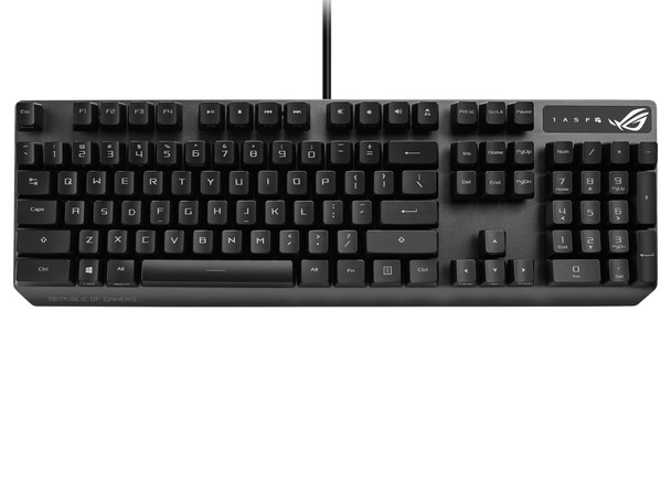 ASUS ROG Strix Scope RX Gaming Keyboard (ROG RX Optical Mechanical Switches, Pro XA05 ROG STRIX SCOPE RX/BL/US 192876813157