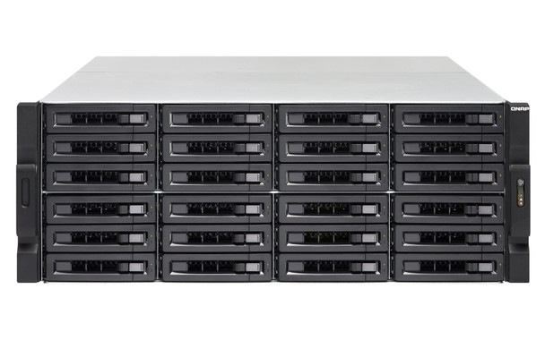 QNAP TS-2483XU-RP NAS Rack (4U) Ethernet LAN Black E-2136 TS-2483XU-RP-E2136-16G-US 885022016563