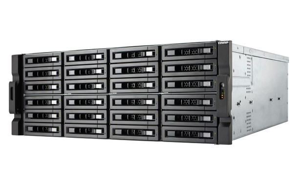 QNAP TS-2483XU-RP NAS Rack (4U) Ethernet LAN Black E-2136 TS-2483XU-RP-E2136-16G-US 885022016563