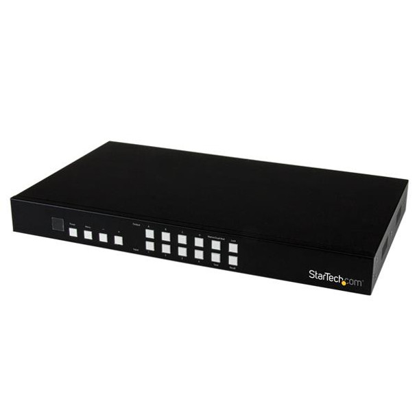 StarTech.com 4x4 HDMI Matrix Switch with Picture-and-Picture Multiviewer or Video Wall VS424HDPIP 065030858403