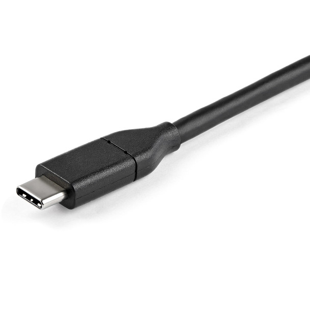 StarTech.com 3ft (1m) USB C to DisplayPort 1.2 Cable 4K 60Hz - Bidirectional DP to USB-C or USB-C to DP Reversible Video Adapter Cable - HBR2/HDR - USB Type C/TB3 Monitor Cable CDP2DP1MBD 065030886796