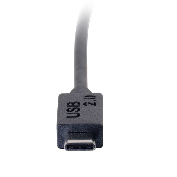 C2G 3ft, USB 2.0 Type C, Mini-USB B USB cable 0.9144 m USB C Black 28854 757120288541