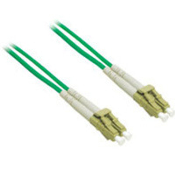 C2G 2m LC/LC Plenum-Rated Duplex 62.5/125 Multimode Fiber Patch Cable fibre optic cable Green 37571 757120375715