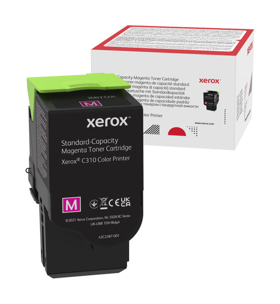 Xerox Genuine C310 / C315 Magenta Standard Capacity Toner Cartridge (2,000 Pages) - 006R04358 095205068467